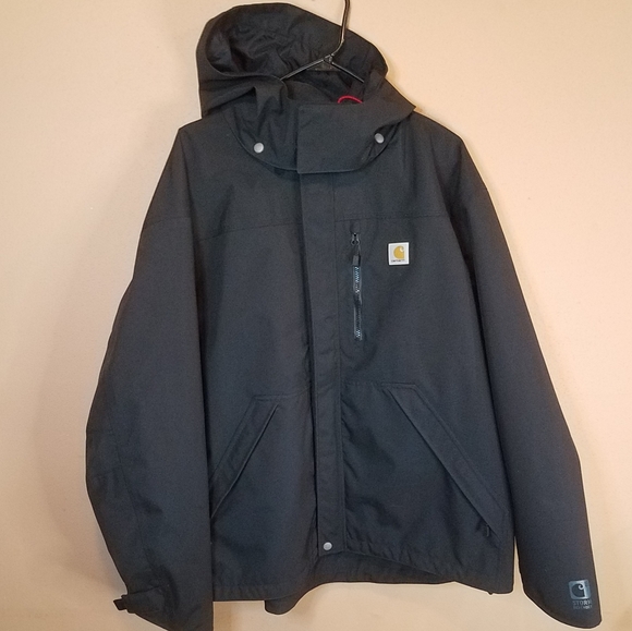 Carhartt Jackets \u0026 Coats | Carhartt Storm Defender Mens Jacket Sz XXL used Black | Color: Black | Size: XXL | Robbyright's Closet
